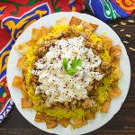 طريقة عمل فتة شاورما الفراخ