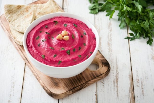 طريقة عمل متبل الشمندر المشوي