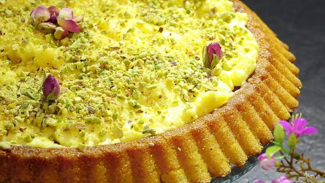 طريقة عمل بسبوسة بالكاسترد