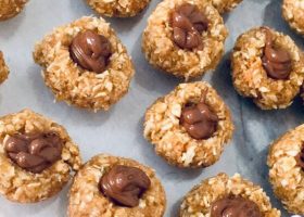 طريقة عمل حلى الشوفان بالنوتيلا