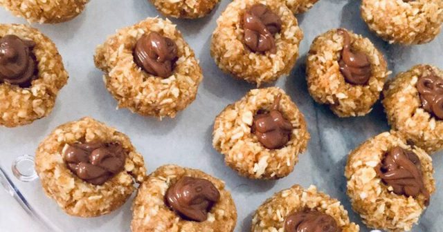 طريقة عمل حلى الشوفان بالنوتيلا