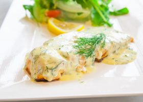 طريقة عمل فيليه سمك بالكريمة