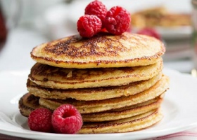 طريقة عمل بان كيك بالدقيق الاسمر