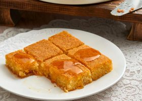 طريقة عمل بسبوسة لمرضى السكري