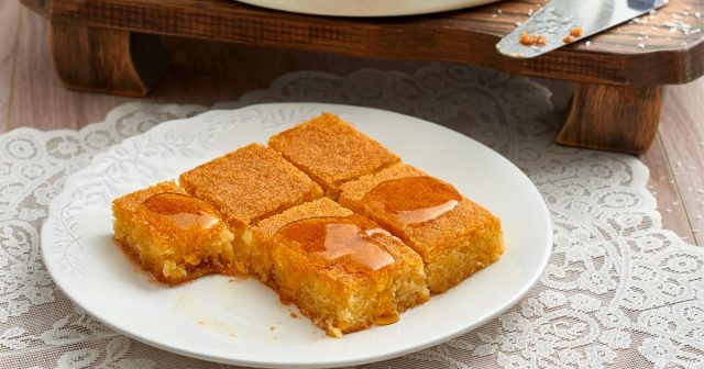 طريقة عمل بسبوسة لمرضى السكري