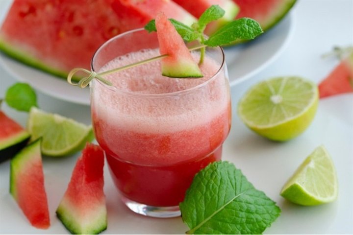 طريقة عمل عصير البطيخ بالليمون
