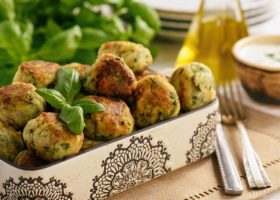 طريقة عمل كرات الكوسا بالفرن