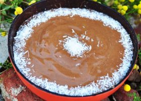 طريقة عمل التمرية بالقشطه