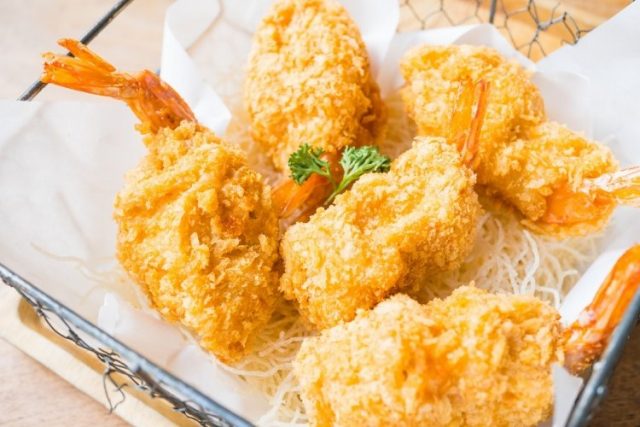 طريقة عمل روبيان بالبقسماط