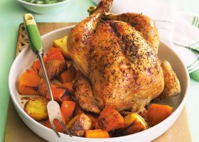 طريقة عمل دجاج محشي بالأرز المبهر