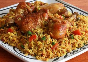طريقة عمل الأرز الإيراني بالدجاج