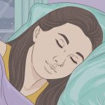 أضرار النوم والشعر مبلل