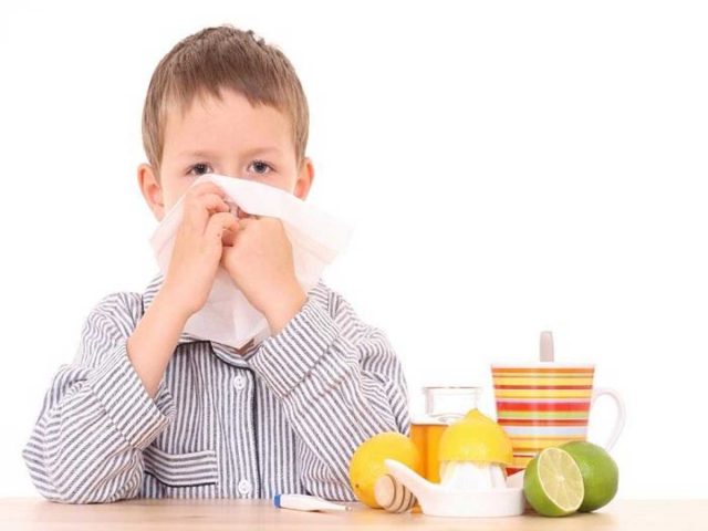 ما أعراض البرد عند الأطفال ؟
