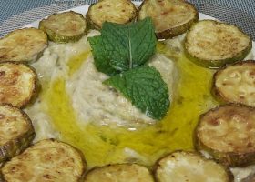 طريقة عمل متبل الكوسا المقلى