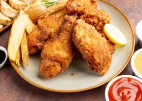 طرقة عمل دجاج البروستد