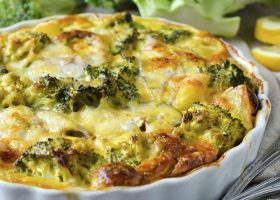 طريقة عمل جراتان البروكلي بالجبن