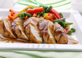 طريقة عمل دجاج مشوي بدبس الرمان