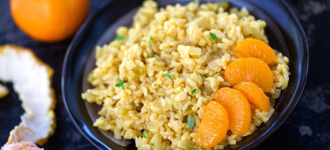 طريقة عمل أرز بالدجاج والبرتقال