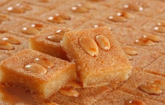 طريقة عمل بسبوسة لمرضى السكر