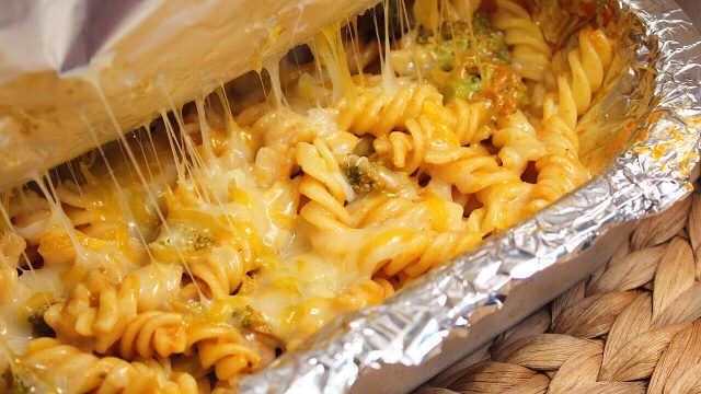 طريقة عمل مكرونة القصدير