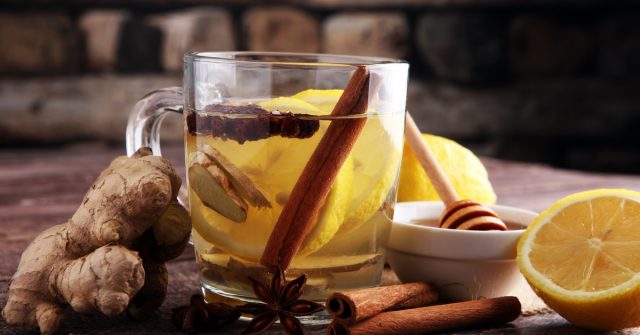 طريقة عمل مشروب القرفة والزنجبيل