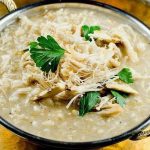 طريقة عمل شوربة الفريكة بالدجاج