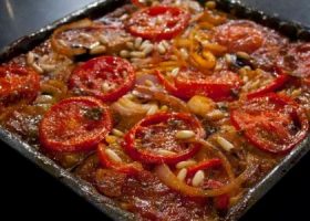 طريقة عمل منزلة الباذنجان باللحم