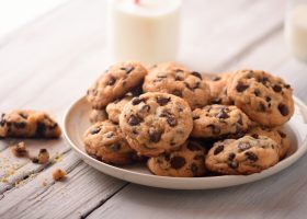 طريقة عمل كوكيز بحبيبات الشكولاتة