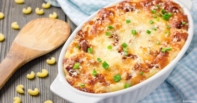 طريقة عمل صينية الخضار مع البشاميل بالفرن