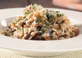 طريقة عمل الأرز الإيطالي الريزوتو بالمشروم