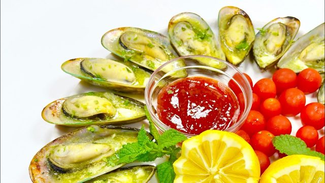 طريقة عمل محار أخضر بالخلطة التايلاندية