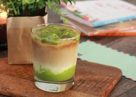 طريقة عمل بستاشيو لاتيه بارد