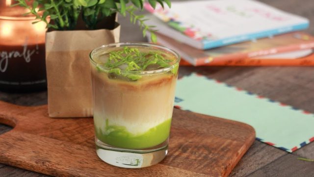 طريقة عمل بستاشيو لاتيه بارد