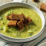 طريقة عمل شوربة البروكلي المشوي
