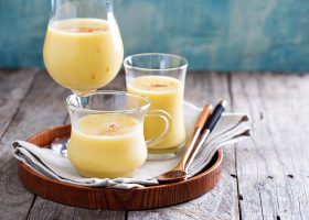 طريقة عمل حليب بالزعفران