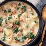 طريقة عمل شوربة السجق بالبطاطس الإيطالية