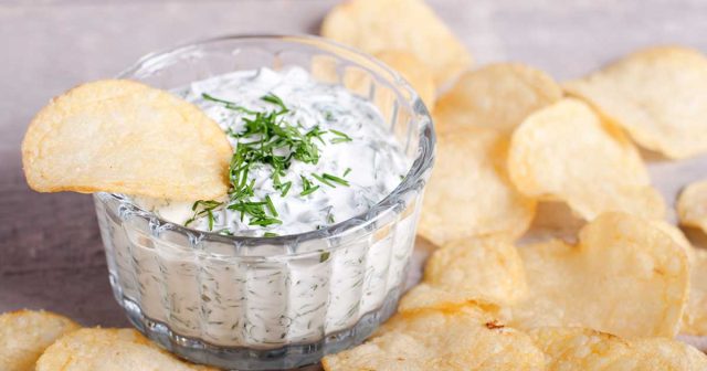 طريقة عمل صوص الزبادي للتشيبس