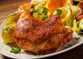 طريقة عمل دجاج مشوي بالفرن