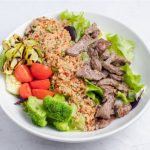 طريقة عمل سلطة كينوا بالستيك