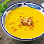 طريقة عمل شوربة العدس بالقرع
