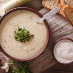 طريقة عمل شوربة القرنبيط الكريمى
