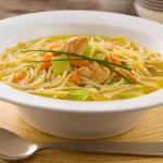 طريقة عمل شوربة الشعيرية بالدجاج للرجيم