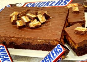 طريقة عمل حلى السنكرز البارد