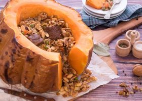 طريقة عمل أوزي اليقطين