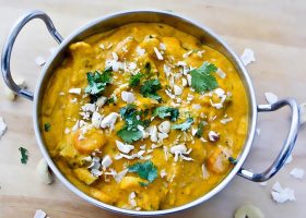 طريقة عمل خضار كورما هندية