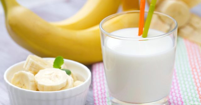 طريقة عمل سموثي الموزبحليب الصويا