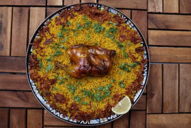 طريقة عمل كبسة حساوية