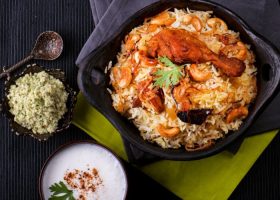 طريقة عمل برياني دجاج بالزبادي