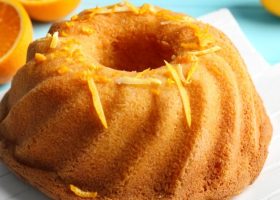 طريقة عمل كيكة البرتقال وجوز الهند