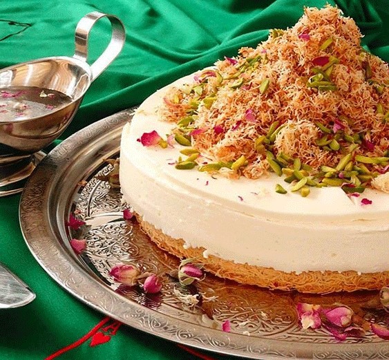 طريقة عمل تشيز كيك الكنافة